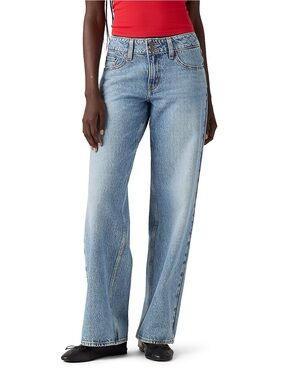 NWT Levi’s Superlow Double Button Loose Straight-Leg Jeans
